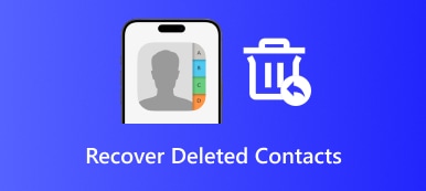 Palauta poistetut yhteystiedot