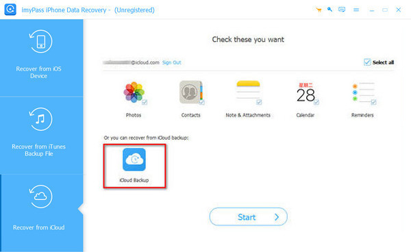 Icloudバックアップから回復する