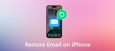 Obnovte e-mail na iPhone S