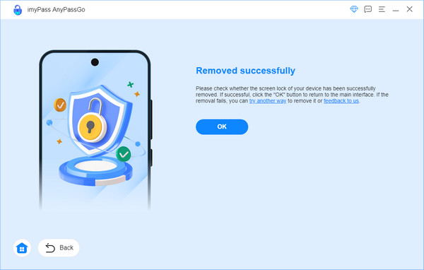 Screen Lock Removed Successfully