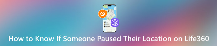 Jak zjistit, zda někdo pozastavil svou polohu na Life360