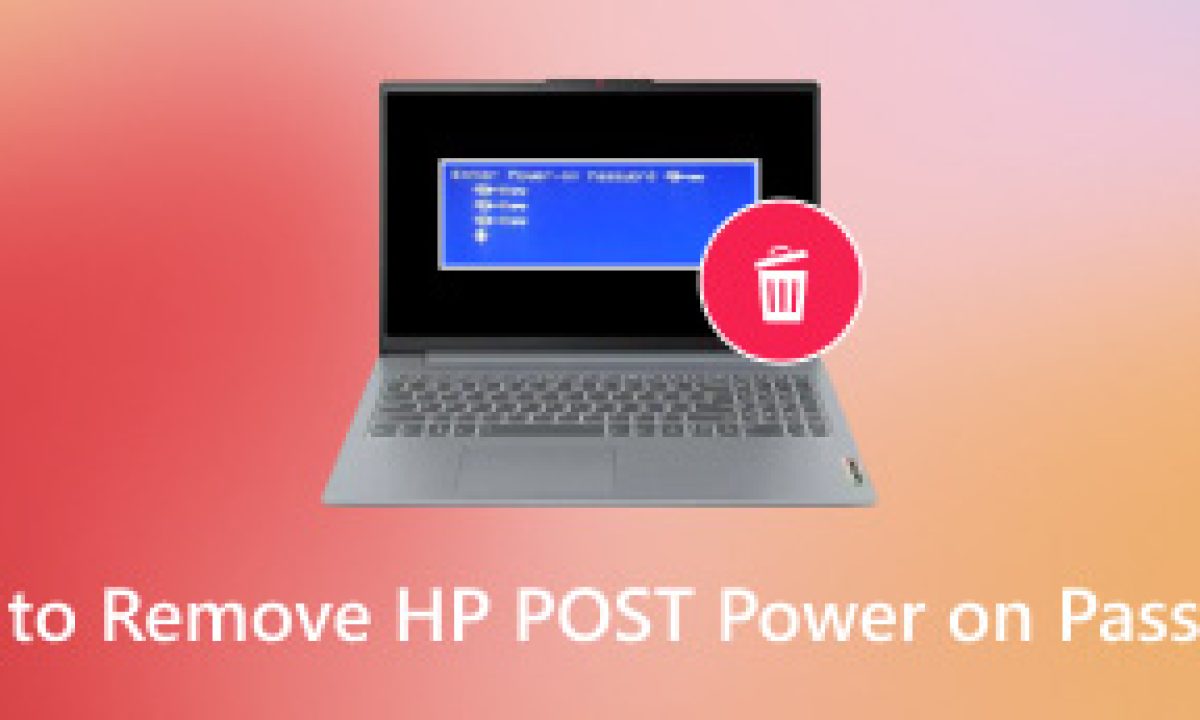 删除HP 笔记本电脑的POST 开机密码[2 种方法]