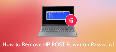 Jak odstranit heslo pro zapnutí HP POST