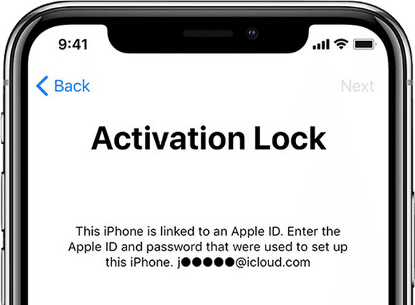 iCloud aktiveringslås