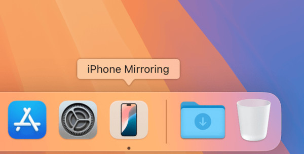 iPhone-speiling på Mac