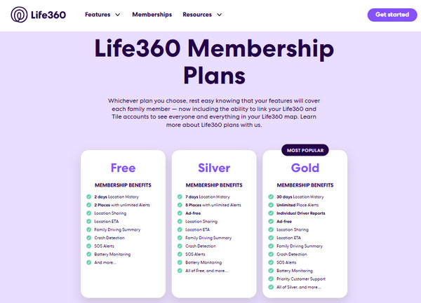 Life360-medlemskap