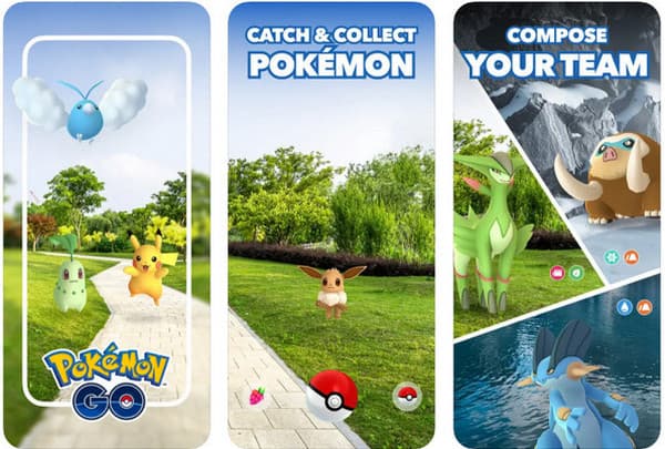 Rozhraní pro iPhone Pokemon Go