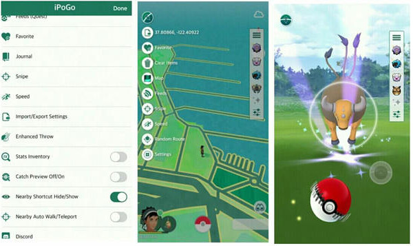 Pokemon Go Joystick iPogo App
