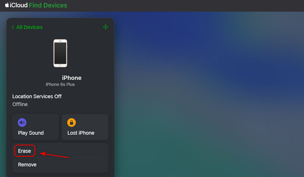 Gjenopprett deaktivert iPhone i iCloud