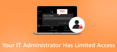 お使いの IT 管理者によってアクセスが制限されています