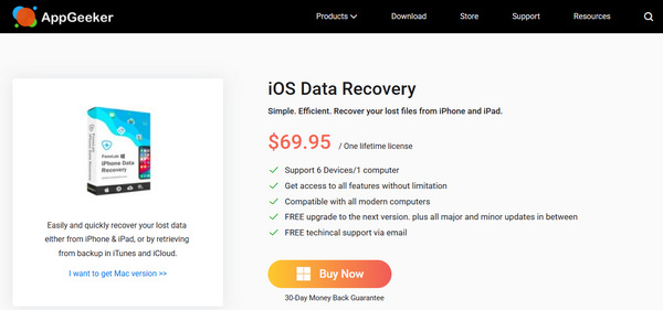 Appgeeker IOS adat-helyreállítási ár