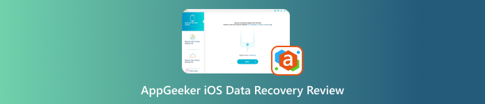 AppGeeker iOS adat-helyreállítási áttekintés