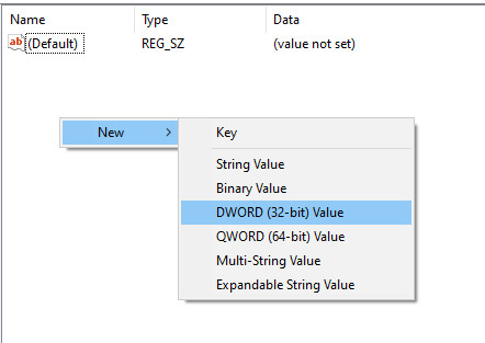 Buat Dword 32 Secara Manual