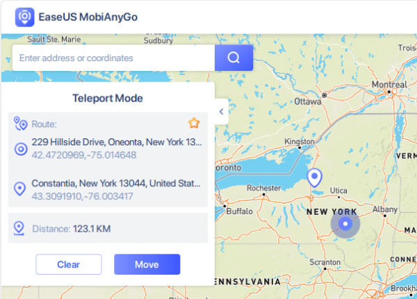 Rozhraní Easeus Mobianyto