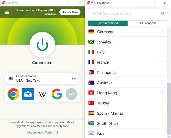 Expressvpn iPad