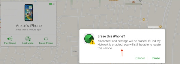 Az iPhone iCloud gyári visszaállítása