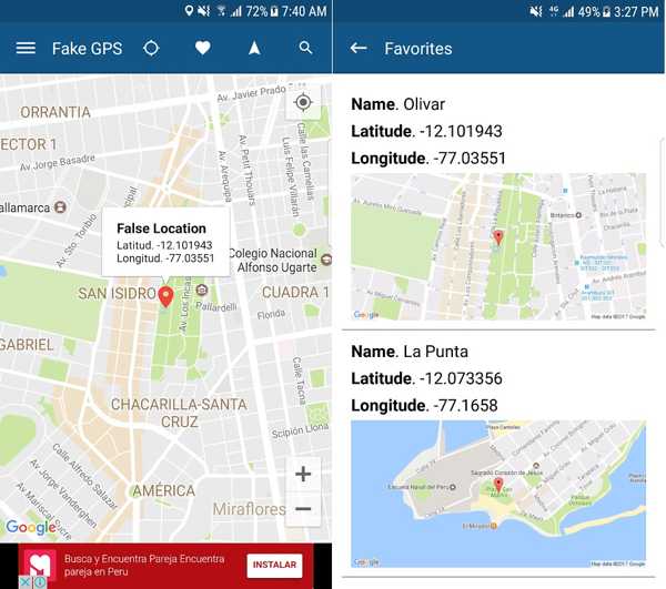 Falešná GPS 360