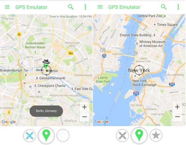 Emulátor GPS