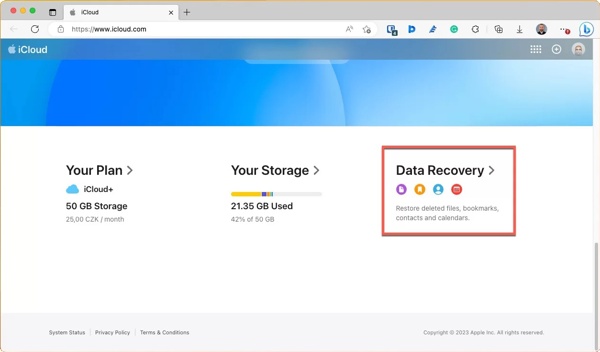 การกู้คืนข้อมูล iCloud