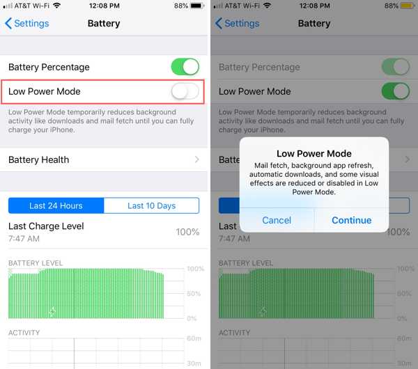 Low Power Ios