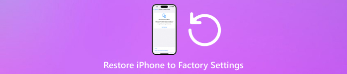 Állítsa vissza az iPhone-t a gyári beállításokra