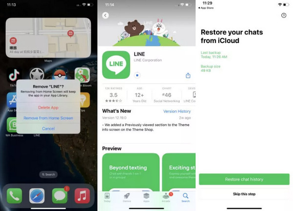 Pulihkan Talian Dengan iCloud