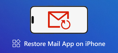 Gjenopprett Mail App iPhone
