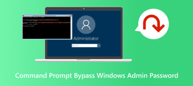 Omitir la contraseña de administrador de Windows mediante el símbolo del sistema