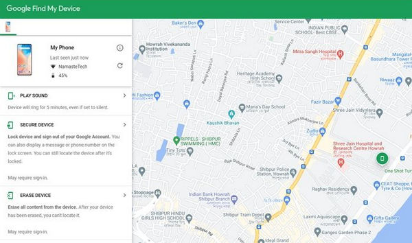 Google Find My Device