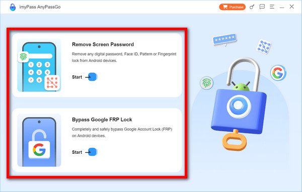 iMypass Anypassgo ロック解除オプション