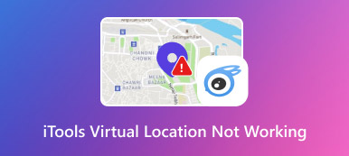 Vị trí ảo iTools không hoạt động