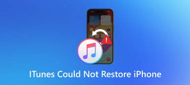 iTunes 无法恢复 iPhone
