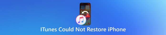 iTunes không thể khôi phục iPhone