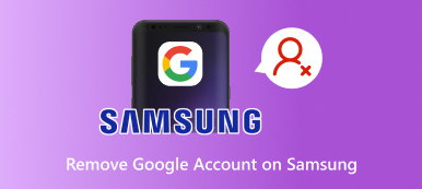 SamsungでGoogleアカウントを削除する