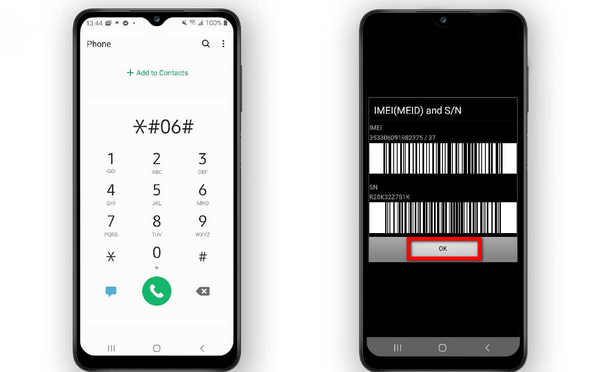 Lås opp Imei