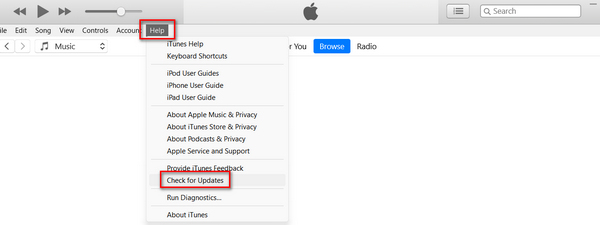 Update iTunes