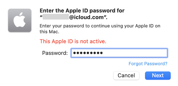 Perché il mio ID Apple non è attivo