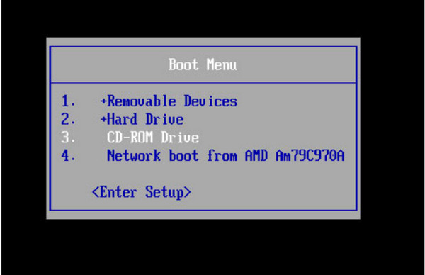 Akses Menu Booting