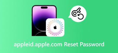 Appleid Apple com Tilbakestill passord