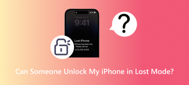 Kann jemand mein iPhone im Modus „Verloren“ entsperren?