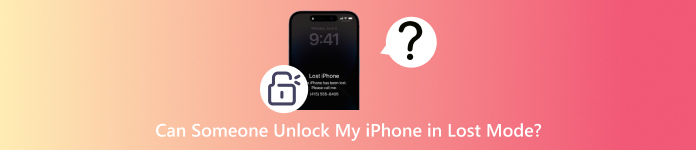 Kan någon låsa upp min iPhone i förlorat läge