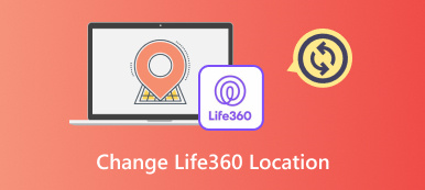 Life360 स्थान बदलें