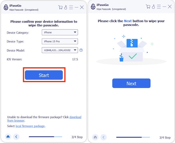 Stáhněte si firmware pro odemčení