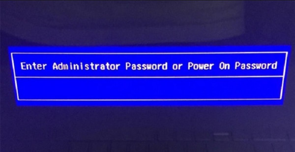 Enter Admin Password