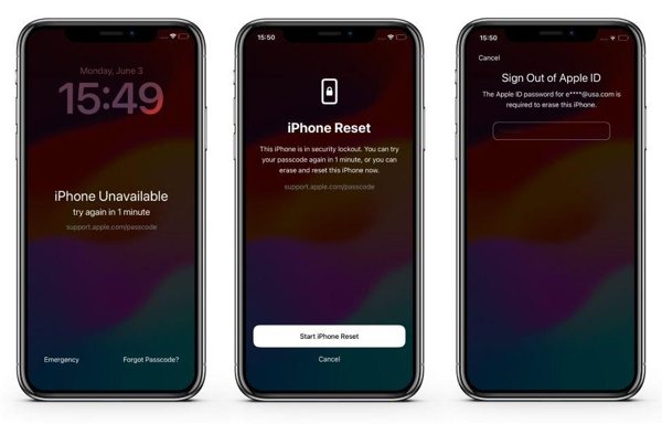 Slet iPhone iOS17