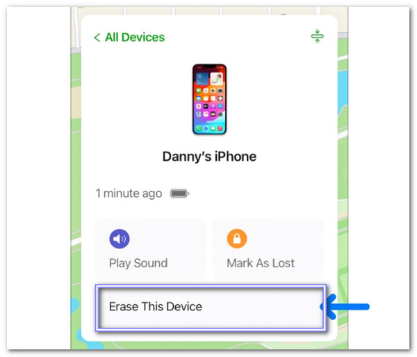 Obnovení továrního nastavení zakázáno na iPhonu v Icloudcomu