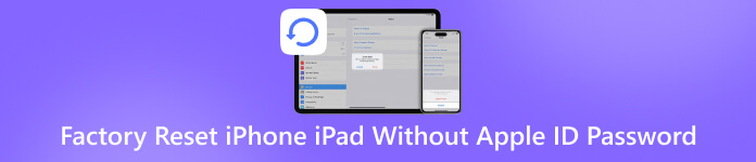 Resetowanie fabryczne iPhone'a Ipad'a bez hasła Apple ID