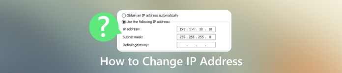 Slik endrer du IP-adresse