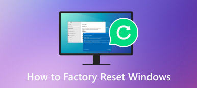 Windowsを工場出荷時の状態にリセットする方法