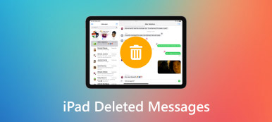 iPad slettede meldinger S